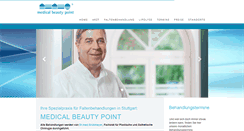 Desktop Screenshot of medical-beauty-point.de