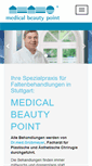 Mobile Screenshot of medical-beauty-point.de