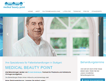 Tablet Screenshot of medical-beauty-point.de